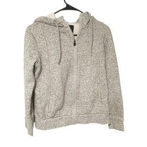 Figs Gray Zip-Up Hoodie